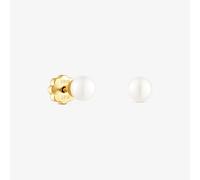 Tous - Pendientes De Oro Y Perla Baby Tous - Blanco