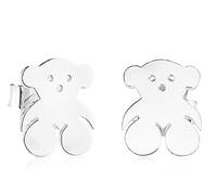 TOUS Pendientes de plata 1cm. TOUS Bear