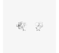 Tous - Pendientes De Plata Con Perla Nocturne - Blanco