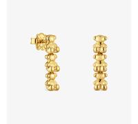 Tous - Pendientes Largos Con Baño De Oro 18 Kt Sobre Plata Motivos Oso Bold Bear - Dorado