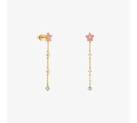 Tous - Pendientes Largos De Oro 9 Kt, Gemas Y Diamantes Creados En Laboratorio Tous Irisé Lgd - Transparente