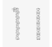 Tous - Pendientes Largos De Plata Motivos Oso Bold Bear - Plateado