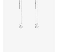 TOUS Pendientes Largos para Mujer de Plata de Primera Ley, Colección Nocturne