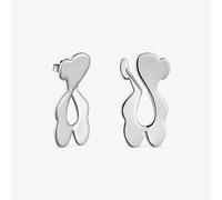 Tous - Pendientes Largos Oso De Acero Tous Strain - Plateado
