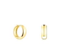 TOUS Pendientes para Mujer con Baño de Oro 18 Kt sobre Plata de Primera Ley, Colección Basics