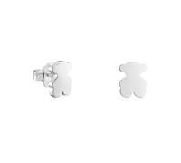 TOUS Pendientes para Mujer con Motivo de Oso de Plata de Primera Ley, 10 mm, Colección Sweet Dolls
