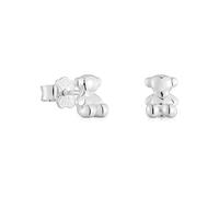 TOUS Pendientes para Mujer con Motivo de Oso de Plata de Primera Ley 7.2 mm, Colección Bold Bear