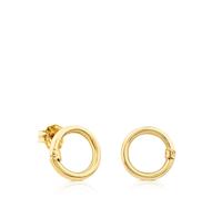 Tous - Pendientes Pequeños De Oro Hold - Dorado
