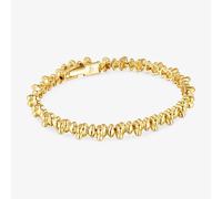 Tous - Pulsera Cadena Con Baño De Oro 18 Kt Sobre Plata Motivos Oso Bold Bear - Dorado