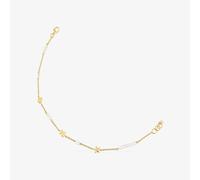 Tous - Pulsera Cadena De Oro Con Motivos Y Perlas Cultivadas Sweet Dolls - Blanco