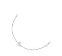 Tous - Pulsera Cadena De Plata Daisy - Plateado