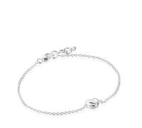 Tous - Pulsera Cadena De Plata Motivo Corazón Garden Of Love - Plateado