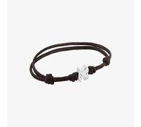 Tous - Pulsera De Acero Y Cordón En Color Marrón Super Micro - Marrón