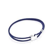 TOUS Pulsera Elástica Azul para Mujer, Colección Sweet Dolls