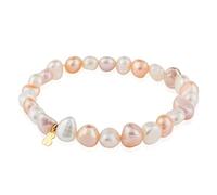 TOUS - Pulsera elástica china de perlas cultivadas en agua dulce para mujer