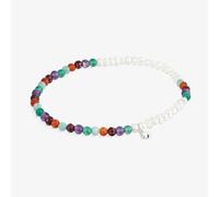Tous - Pulsera Elástica Con Gemas, Perlas Cultivadas Y Motivo Oso De Plata Bold Motif - Multi