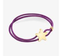 Tous - Pulsera Elástica Lila Con Estrella Con Baño De Oro 18 Kt Sobre Plata Sweet Dolls - Dorado