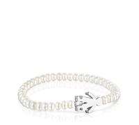 Tous - Pulsera Niño De Perlas Y Plata Sweet Dolls - Blanco
