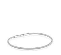 TOUS Pulsera para Mujer de Acero, 16,5 cm, Colección Mesh Tube