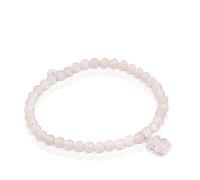 TOUS Pulsera para Mujer de Plata de Primera Ley y Cuarzo, Colección Icon Color