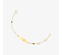 Tous - Pulsera Placa De Oro Y Gemas Tous Baby - Negro