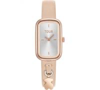 TOUS Reloj 3000155400 T-Band Club Acero y Piel
