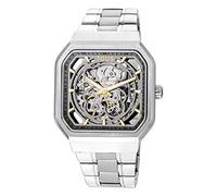 TOUS Reloj Analógico Automático con Brazalete Acero y Engranaje IP Dorado, Silueta Oso, Funciones Horas y Minutos, Impermeable a 3 ATM, Colección D-Bear