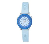 TOUS Watches Mini Self Time Reloj para Mujer Analógico de Cuarzo con Brazalete de Silicona 200358052