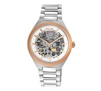 Tous - Reloj Analógico Con Acero Iprg Rosa Y Brazalete De Acero Karat Round - Plateado - Dorado Rosado