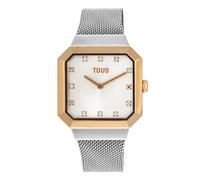 Tous - Reloj Analógico Con Acero Iprg Rosa Y Brazalete De Acero Karat Squared - U