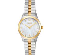 Tous - Reloj Analógico Con Brazalete De Acero, Acero Dorado Y Esfera De Nácar Epic Icon - Plateado - Dorado