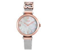 Tous - Reloj Analógico Con Brazalete De Acero, Acero Rosado Y Esfera De Nácar Icon Charms - Plateado - Dorado Rosado