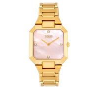 Tous - Reloj Analógico Con Brazalete De Acero Dorado Y Esfera De Nácar Rosa Karat - Dorado