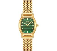 Tous - Reloj Analógico Con Brazalete De Acero Dorado Y Malaquita Osier Mini - Único