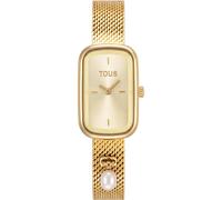 Tous - Reloj Analógico Con Brazalete De Acero Dorado Y Perla Cultivada T-Band Club - Único