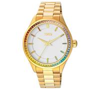 Tous - Reloj Analógico Con Brazalete De Acero Ip Dorado T-Shine - Dorado