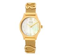 Tous - Reloj Analógico Con Brazalete De Acero Ipg Dorado Y Esfera De Nácar Epic Icon Mesh - U