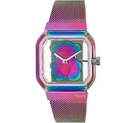 TOUS Reloj analógico con Brazalete de Acero Iridiscente D-Bear Party 3000147500