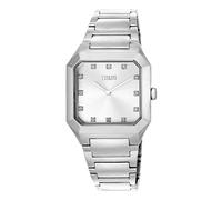 Tous - Reloj Analógico Con Brazalete De Acero Karat Squared - Plateado