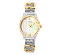 Tous - Reloj Analógico Con Brazalete De Acero Ss, Acero Ipg Dorado Y Esfera De Nácar Epic Icon Mesh - Plateado - Dorado