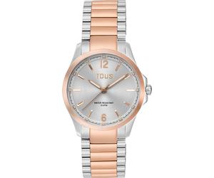 Tous - Reloj Analógico Con Brazalete De Acero Y Acero Rosado Drive New - Plateado - Dorado Rosado