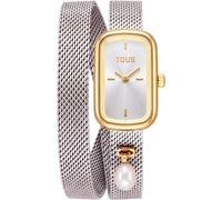 Tous - Reloj Analógico Con Brazalete De Acero Y Perla Cultivada T-Band Club Embraced - Único