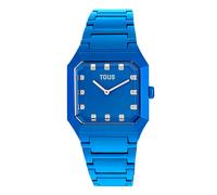Tous - Reloj Analógico Con Brazalete De Aluminio Azul Karat Squared - Azul