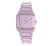 Tous Reloj Karat 300358041 Mujer Analógico Cuarzo japonés Aluminio rosa Brazalete acero inoxidable