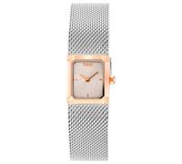 TOUS Reloj analógico con Brazalete de Malla milanesa de Acero y Acero Rosa Mini Mesh 3000142200