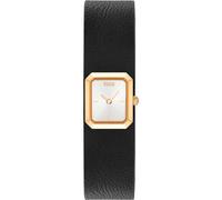 Tous - Reloj Analógico Con Brazalete De Piel Negra Y Acero Dorado Karat Emerald Mini - Negro
