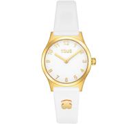 Tous - Reloj Analógico Con Correa Blanco Y Acero En Color Dorado Epic Icon Kdt Charms - Dorado