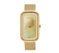 Tous - Reloj Analógico Con Esfera De Nácar Y Brazalete Dorado T-Band Club - Dorado