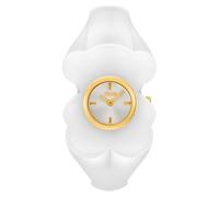 TOUS Reloj analógico de Acero Dorado y policarbonato Blanco 3000147400 T. L Bear Folks