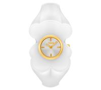 Tous - Reloj Analógico De Acero Dorado Y Policarbonato Blanco T. M Bear Folks - U